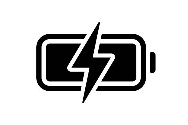 illustrations, cliparts, dessins animés et icônes de icône de charge de batterie - charger activité