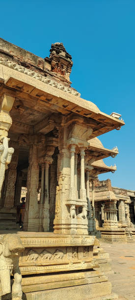 istock Ancient Hindu Temple at Hampi, Karnataka India 2157662275