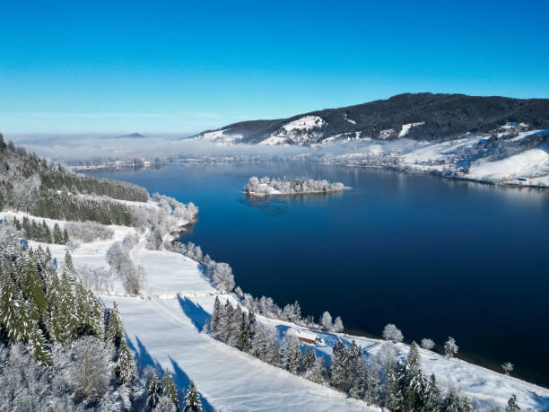 istock Winter at Lake Schliersee 2157663292