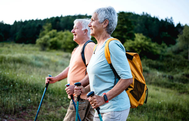 istock Enjoying the hiking route 2157668471