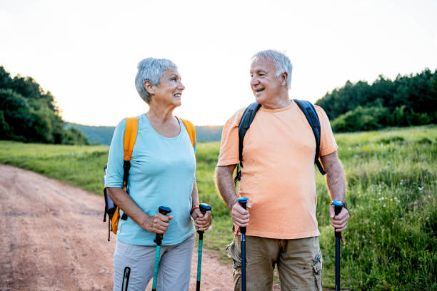 istock Enjoying the hiking route 2157668482