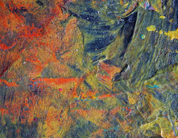 istock close-up of a painter's paint palette 2157670039