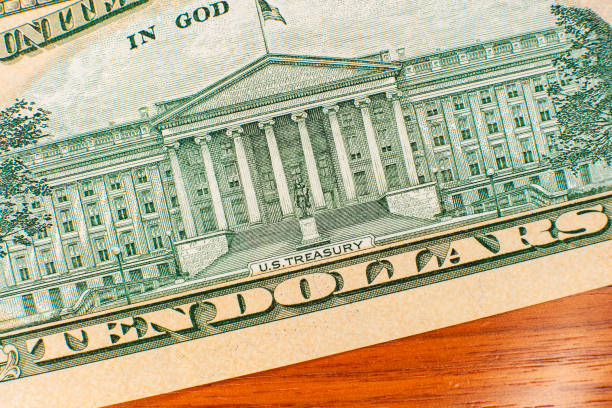 istock Close-up of US Ten Dollar Bill 2157679933