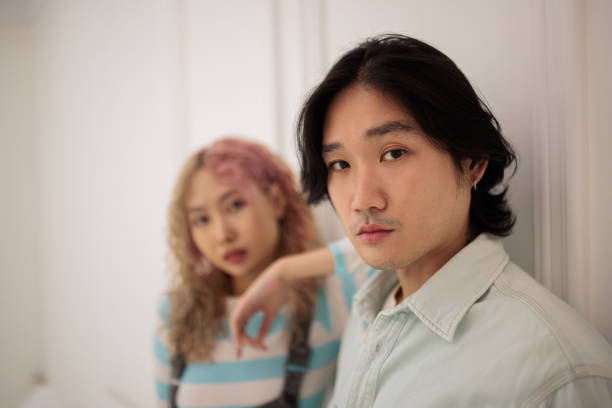 istock Modern Couple in a Bright Room 2157682642