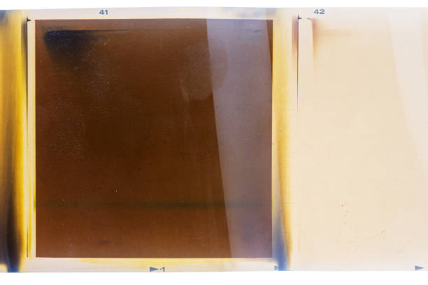 istock 120mm negative film with light leaks isolated on white 2157690064