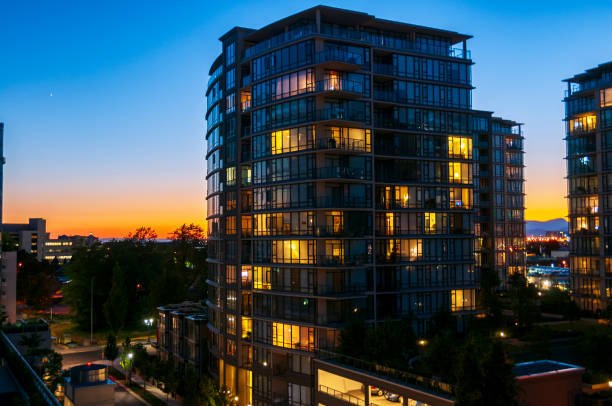 istock Apartment block in Vancouver 2157693158