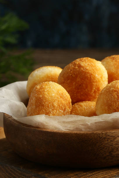 istock traditional Italian arancini with cheese and basil 2157693954