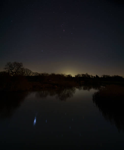 istock Orion and Sirius over the River Arun 2157698340