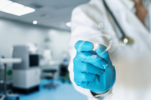 istock Doctor shows medicine. 2157706801