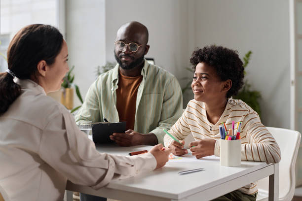 istock Black Boy with father Visiting Pediatrician 2157706860