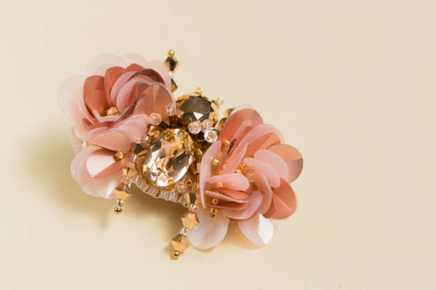 istock Decorative handmade brooch in the shape of a beetle 2157711196