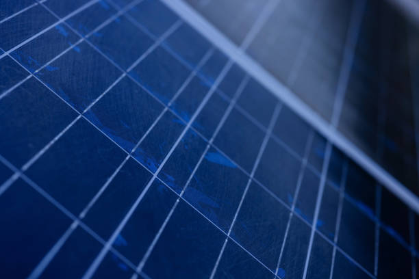Renewable energy. Solar panels in Europe in rural areas