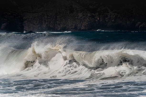 istock Big waves  in Gran Canaria. Canary islands. spain 2157719211