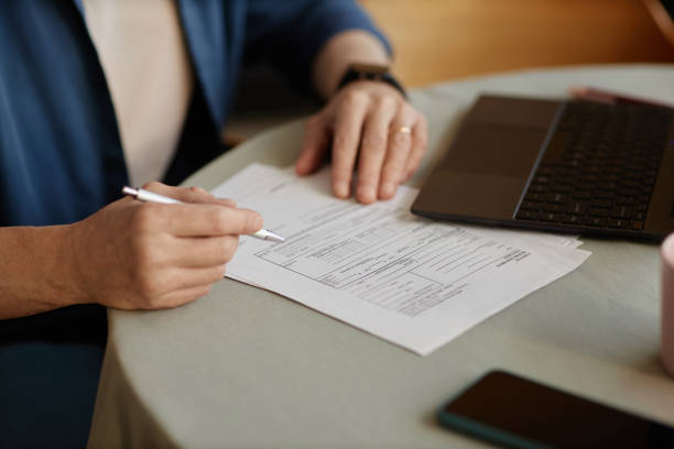 istock Senior Woman Planning Budget 2157722239