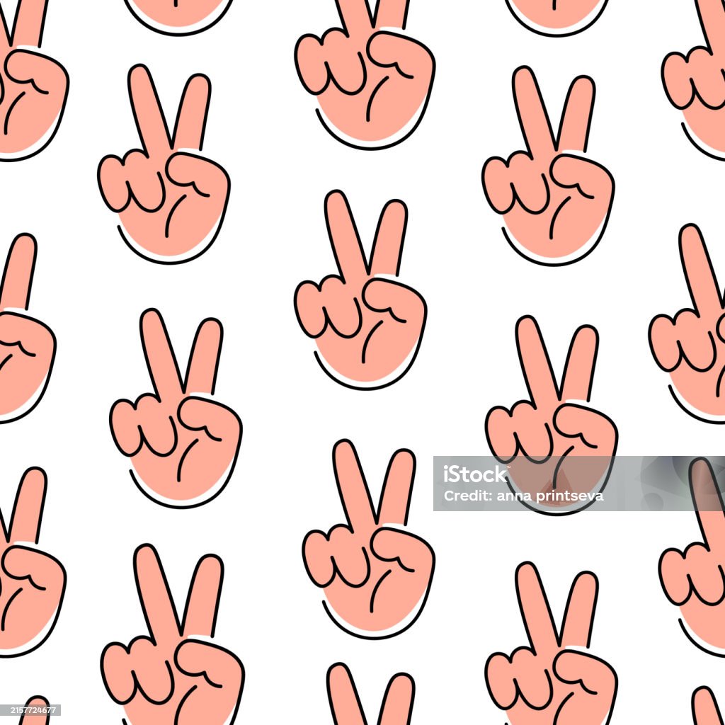 Hand Patternes Handspatterns Stock Illustration - Download Image Now - Abstract, Arm ...
