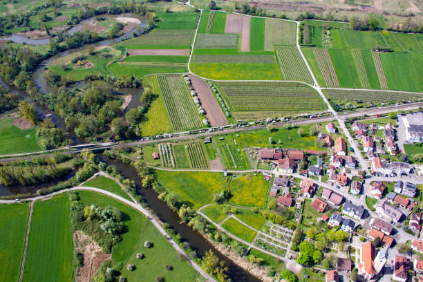 istock View of the river Schussen from the Zeppelin 2157727967