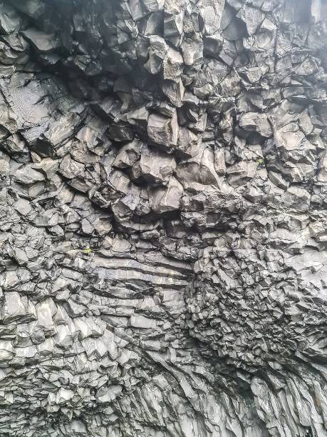 istock Exciting rock formations in basalt rock from Iceland. 2157730447