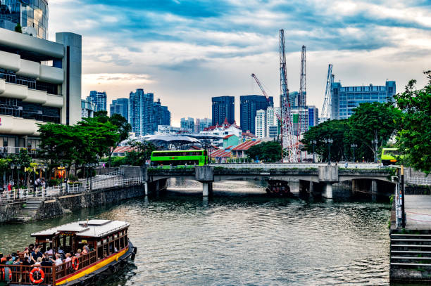 istock River cruise on Singapore Clarke Quay 2157730802