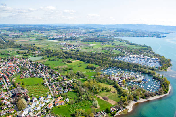 istock View from the Zeppelin to Langenargen 2157736832