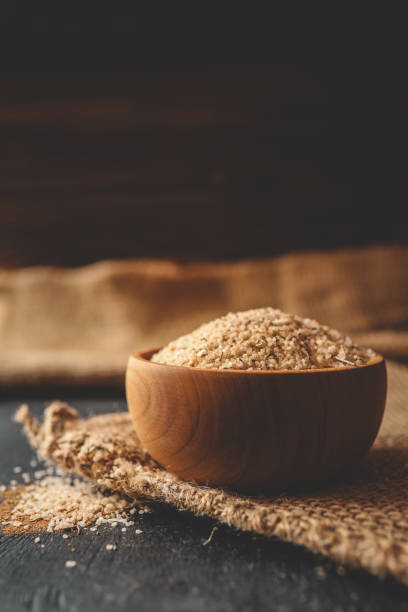 istock Wooden plate with sea salt and spices 2157745465