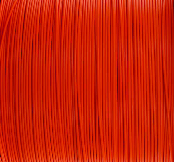 istock Close-up of Coiled Red Wire 2157747665