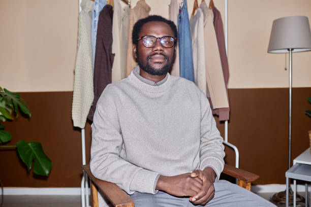 istock Adult Black man wearing eyeglasses 2157752156