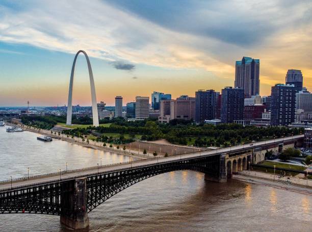 istock St Louis and the Mississippi River 2157752840