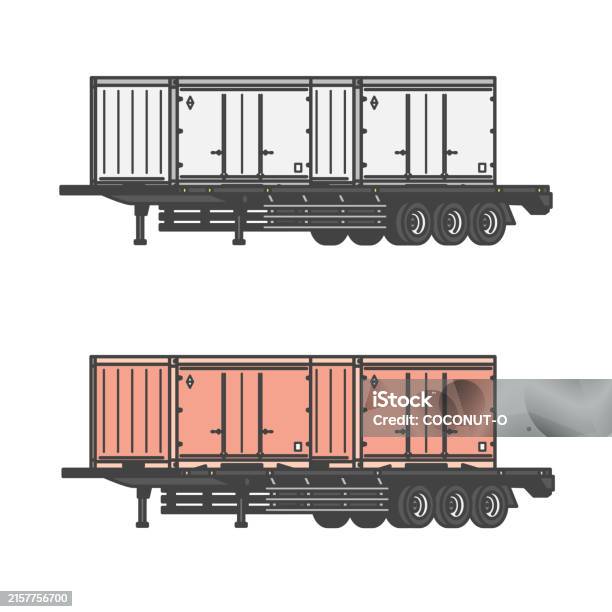 Logistics Series Container Chassis For Container Trailers Rail ...