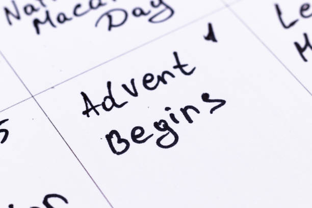 Sunday 27, Advent begins Photo calendar High quality photo