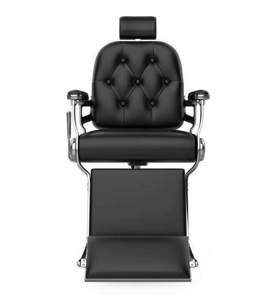 istock Barber Chair Isolated 2157771200
