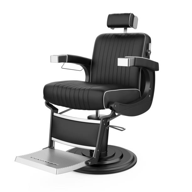 istock Barber Chair Isolated 2157771243