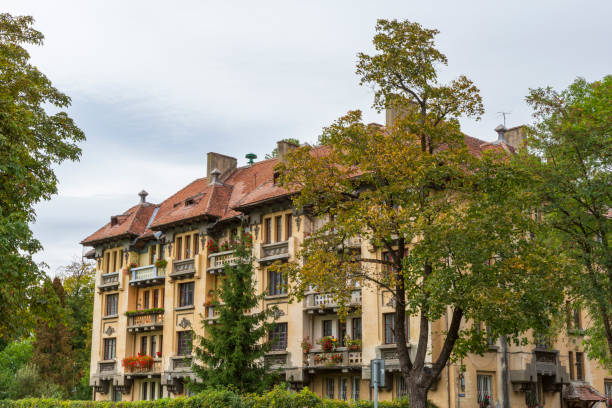 istock Europe, Romania Brasov. Traditional Romanian  architecture. 2157771462