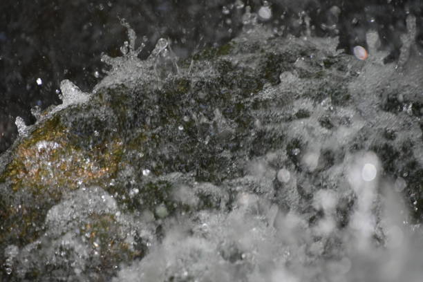 Close-up of turbulent water