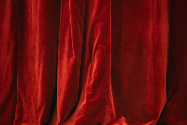 istock Red curtain in theatre 2157786691