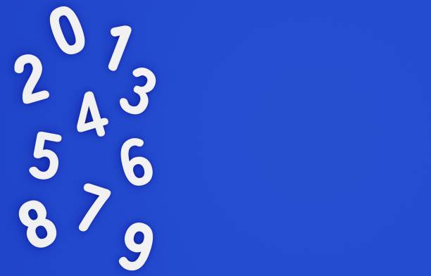 cute and simple number figurine