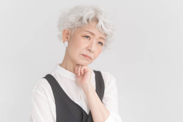 istock Senior women are worried. 2157790381