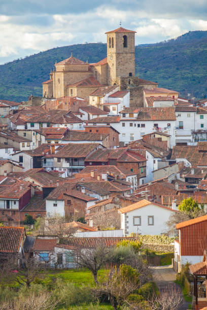 istock Hervas hamlet, Ambroz Valley village, Spain 2157793355