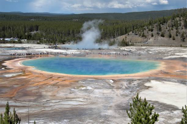istock Grand Prismatic Spring in Yellowstone National Park 2157813449