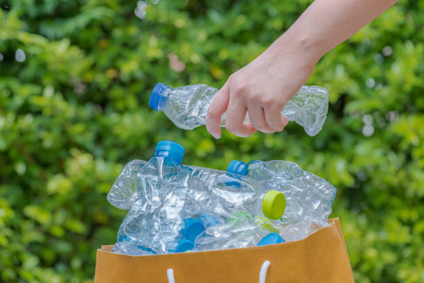 istock Plastic bottles waiting to be taken to recycle. 2157817209