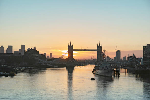 istock Tower Bridge in the Sunrise 2157825420