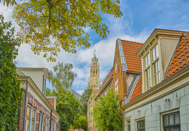 Medieval gothic Saint Johns cathedral of 's-Hertogenbosch in the Netherlands.