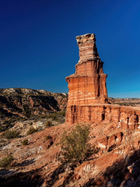 istock Texas Palo Duro Canyon Lighthouse rock monolith 2157830374