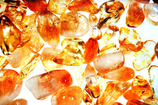 Set gemstones crystal minerals for relaxation and meditation. Energy healing minerals. Witchcraft, Crystal Ritual, Relaxing Chakra, aura readings. Flat lay, top view