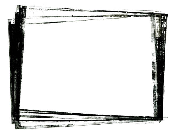 istock Handmade designed highly detailed grunge border with space for your text or image. Great grunge layer for your projects. 2157836597