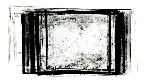 istock Handmade designed highly detailed grunge border with space for your text or image. Great grunge layer for your projects. 2157837605