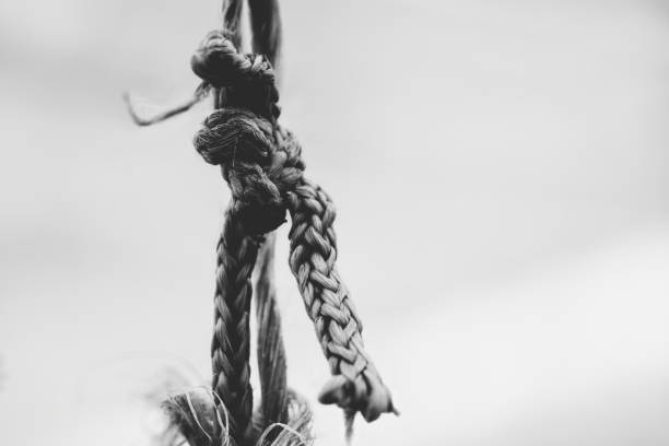 Knot of a rope.