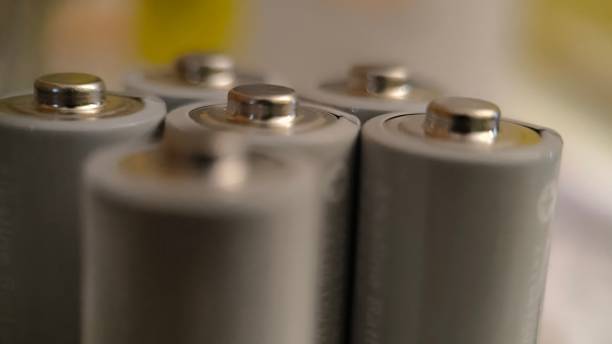 istock AA alkaline batteries. Battery cell electrical. single cell cylindrical dry battery 2157844226