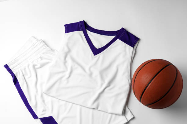 istock Basketball uniform on white background top view 2157872361