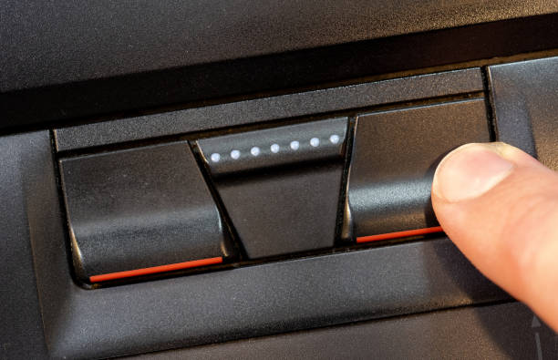 istock A close-up shows a finger pressing the right mouse button on a laptops trackpad, hand closeup, nobody, old style trackpads concept, laptop computer parts detail, one person, technology 2157883292