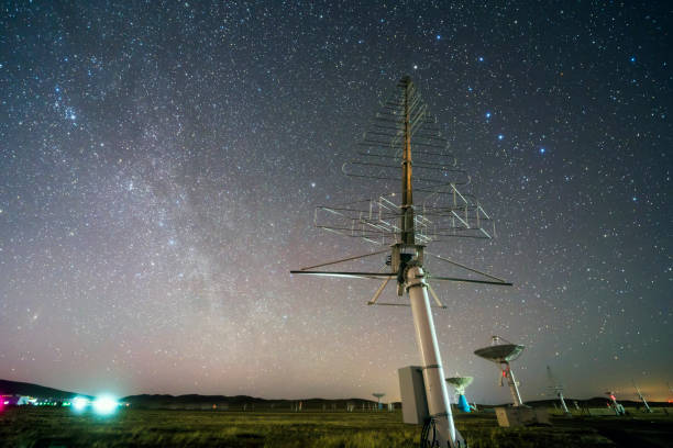 istock Radio telescopes and the Milky Way 2157886846